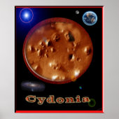 Affiche Cydonia mars (Devant)