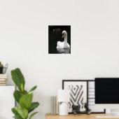 Affiche Cygne Blanc (Bureau à domicile)