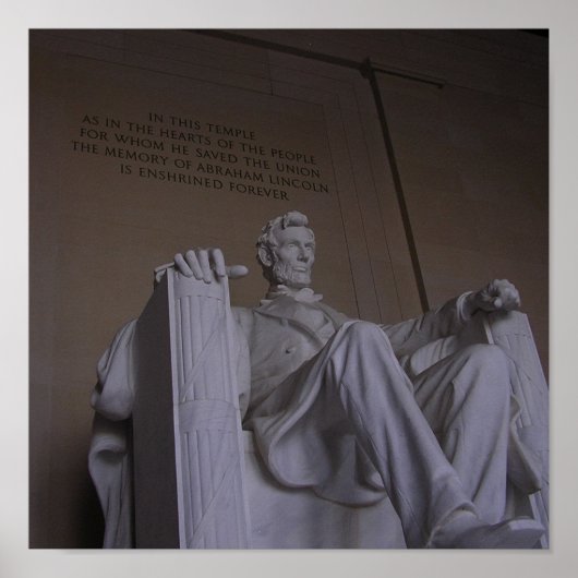 Affiche d'Abraham Lincoln (Devant)