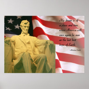 Affiche d'Abraham Lincoln