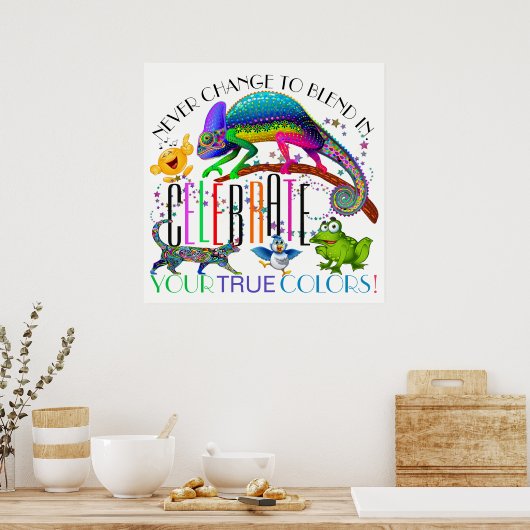 Affiche d'acceptation de l'encouragement à la dive (Cuisine)