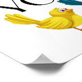 Affiche d'acceptation de l'encouragement à la dive (Coin)