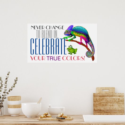 Affiche d'acceptation de l'encouragement à la dive (Cuisine)