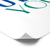 Affiche d'acceptation de l'encouragement à la dive (Coin)