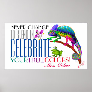 Affiche d'acceptation de l'encouragement à la dive