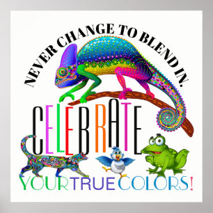 Affiche d'acceptation de l'encouragement à la dive