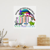 Affiche d'acceptation de l'encouragement à la dive (Cuisine)