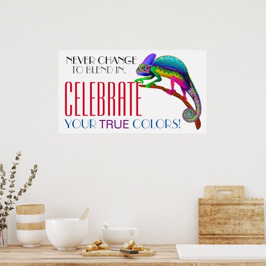 Affiche d'acceptation de l'encouragement à la dive (Cuisine)