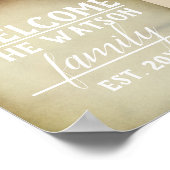 affiche d'accueil personnalisée pour personnaliser (Coin)