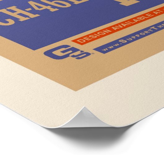 Affiche d'adieu CH-46 (Coin)