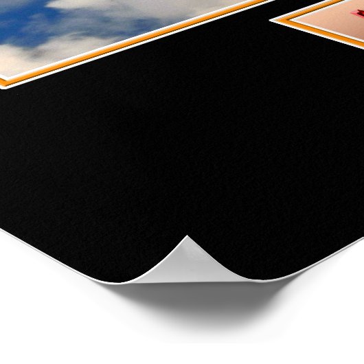 Affiche d'aéronef militaire "AC-130 Specter" 24x18 (Coin)