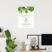 Affiche d'Affiche de bienvenue Mariage irlandaise (Bureau à domicile)