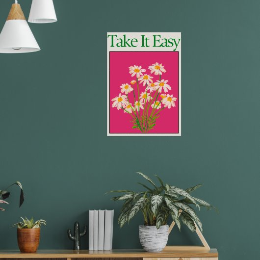 Affiche d'affirmation d'amour de soi (Salon 1)