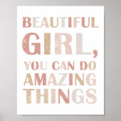 Affiche d'affirmation inspirante neutre pour enfan (Devant)