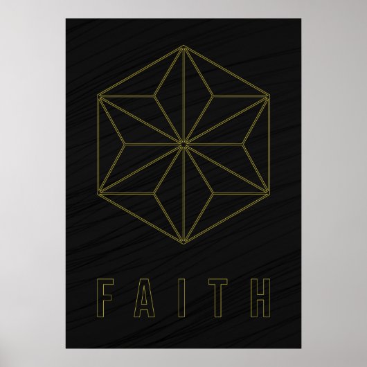 Affiche d'affirmation pour vous motiver à avoir fo (Devant)