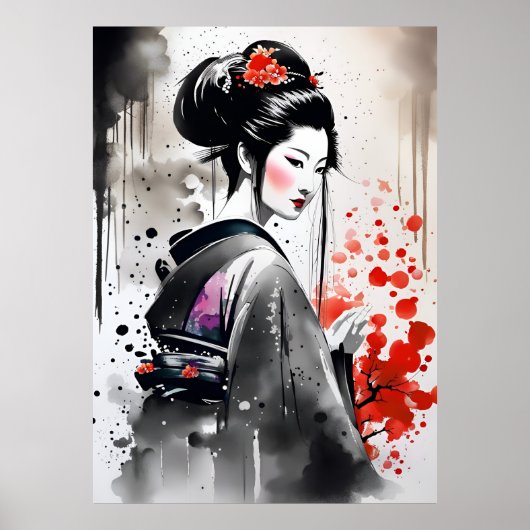 Affiche d'AI Geisha (Devant)
