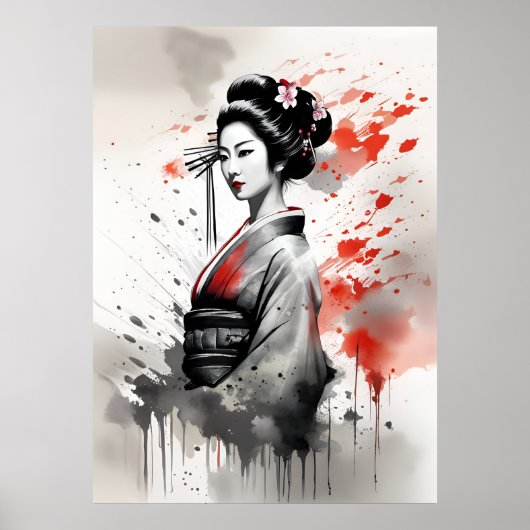 Affiche d'AI Geisha (Devant)