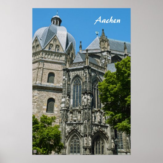 Affiche d'Aix-la-Chapelle (Devant)