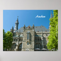 Affiche d'Aix-la-Chapelle
