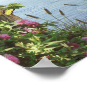 Affiche d'Alan Giana "A bas l'eau" (Coin)