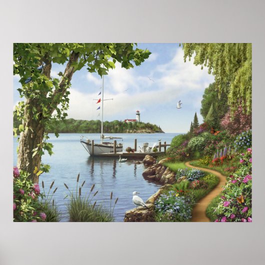 Affiche d'Alan Giana "A bas l'eau" (Devant)