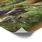 Affiche d'Alan Giana "À la montagne" (Coin)