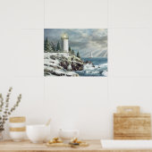 Affiche d'Alan Giana "Après la neige" (Cuisine)