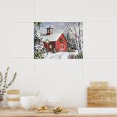 Affiche d'Alan Giana "As Winter Appels" (Cuisine)