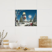 Affiche d'Alan Giana "La nuit" (Cuisine)