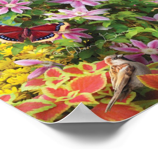 Affiche d'Alan Giana "Parc rural" (Coin)