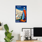 Affiche d'Alger (Bureau à domicile)