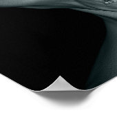 Affiche d'Alien UFO de texte personnalisé (Coin)