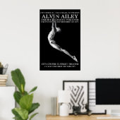 Affiche d'Alvin Ailey 1971 Modern Dance impression (Bureau à domicile)