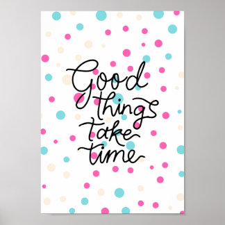 affiche d'ambiance positive