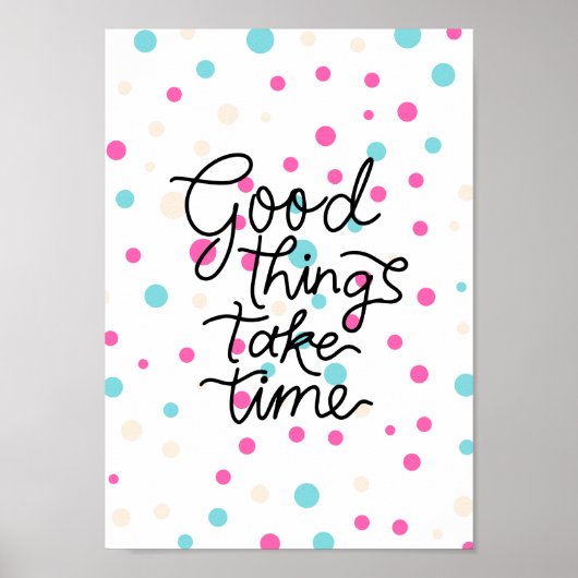 affiche d'ambiance positive (Devant)