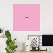 affiche d'amour faite par igor (Bureau à domicile)