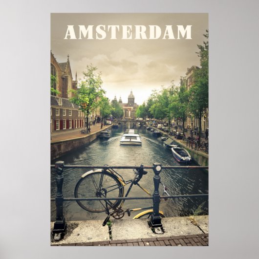 Affiche d'Amsterdam (Devant)