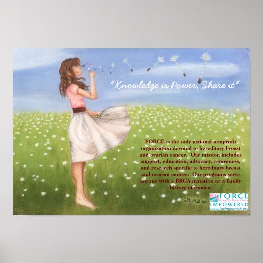 Affiche Dandelion FORCE (Devant)