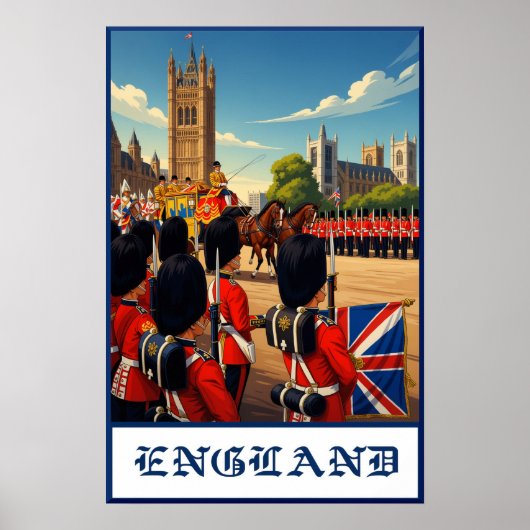 Affiche d'Angleterre (Devant)