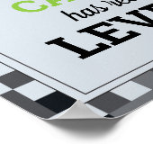 Affiche d'anniversaire de jeu vidéo Game On - Nive (Coin)