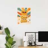 Affiche d'anniversaire One in the Sun (Bureau à domicile)