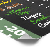 Affiche d'anniversaire pour un jalon de football - (Coin)