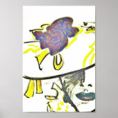 Affiche Dans La Mode Vogue Illustration (Devant)