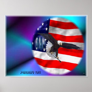 Affiche d'appel de libertés