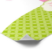 Affiche d'arbre de livre d'or de Baby Shower Pea i (Coin)