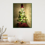 Affiche d'arbre de Noël vintage (Cuisine)