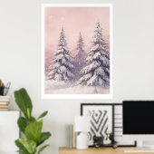 Affiche d'arbre Golden Sunrise (Bureau à domicile)