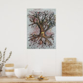 affiche d'arbre sec (Cuisine)