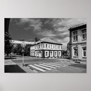 Affiche d'architecture de Belarus Беларусь Lepel