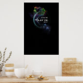Affiche d'archives Solar Eclipse 2017 (Cuisine)